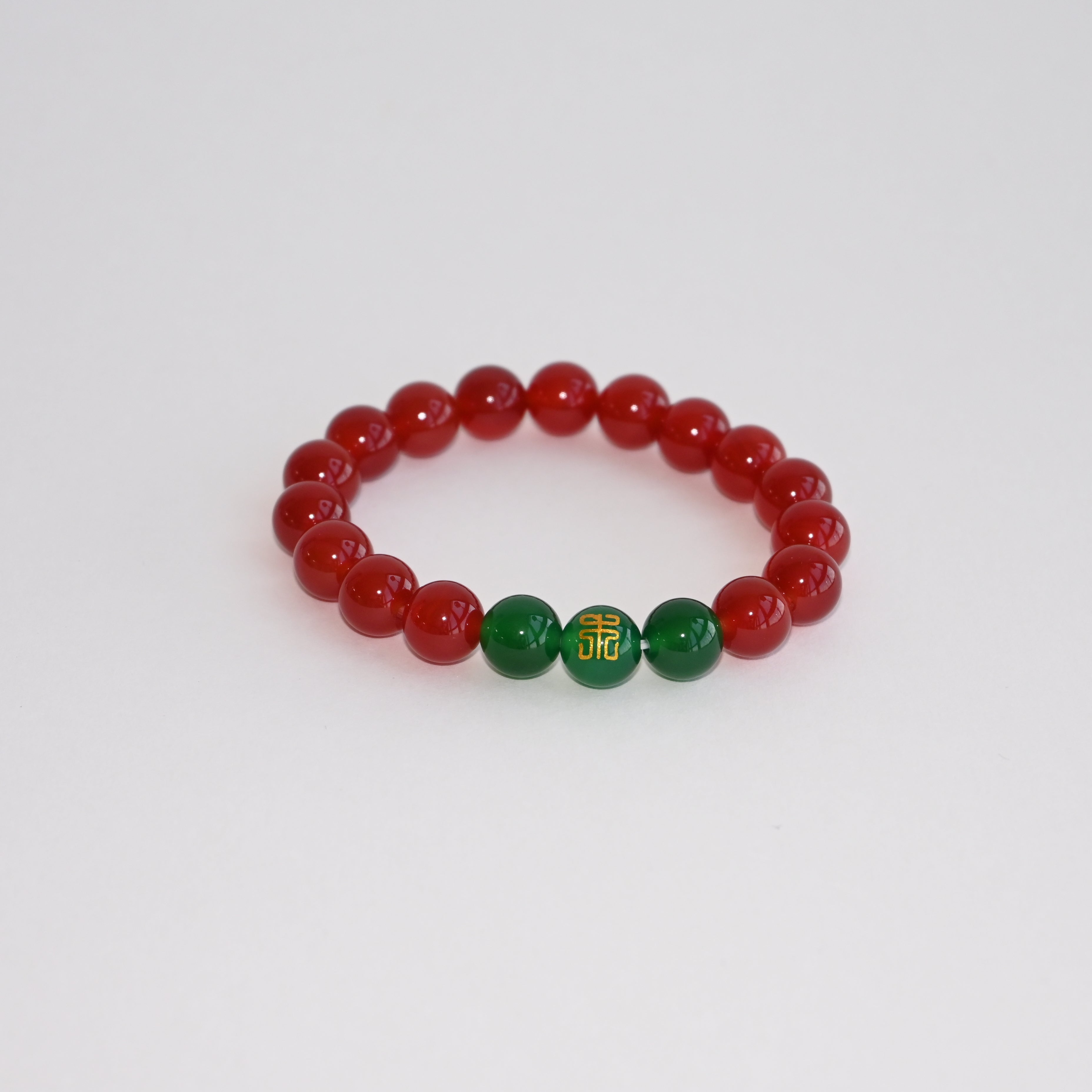 Change and Growth- Red Agate Bracelet